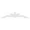 Ekena Millwork Vanguard Architectural Grade PVC Gable Bracket, 72"W x 15"H x 4"D x 4"F, 5/12 Pitch GBP072X15X0404VAN00 - alternate 3